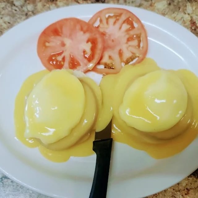 Eggs Benedict.